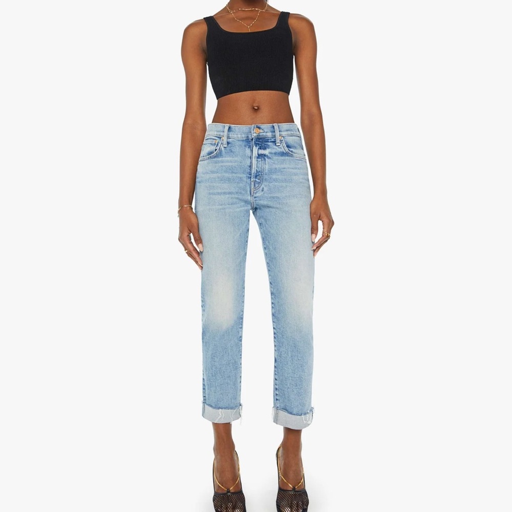 Mother The Scrapper Cuff Ankle Fray